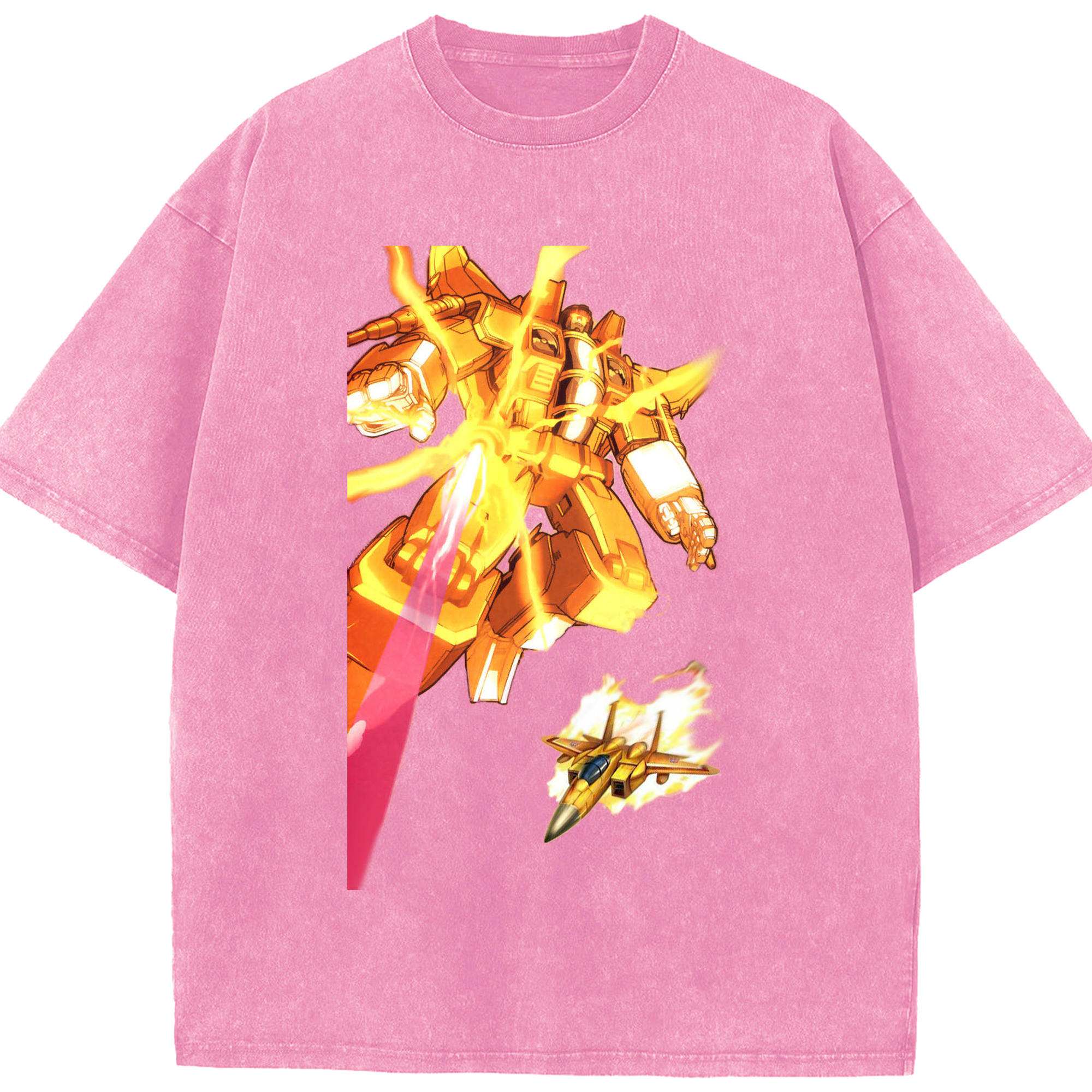 （画像用）  綿100% ヴィンテージ風 半袖Tシャツ（フロントプリント）